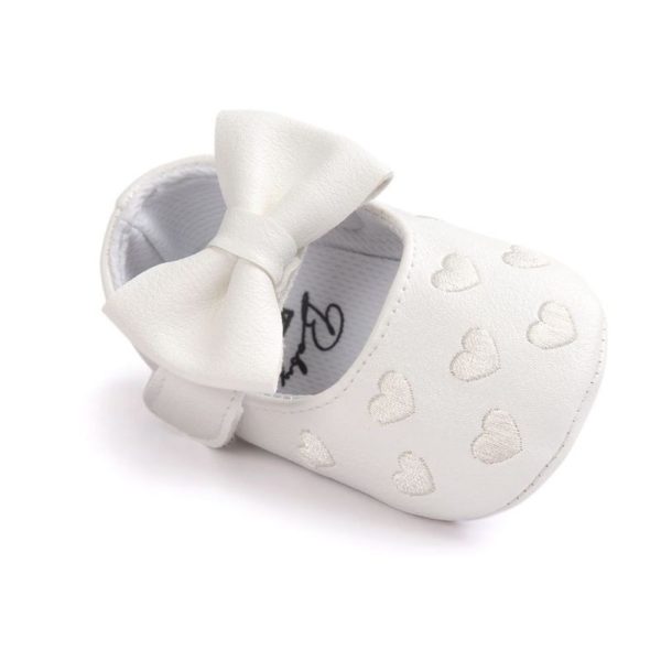Baby Girl's Hearts Patterned Summer Shoes - Image 7